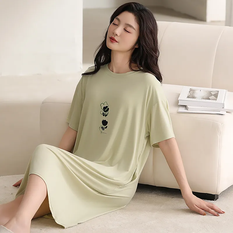 Good fortune Women's Nightgowns-4