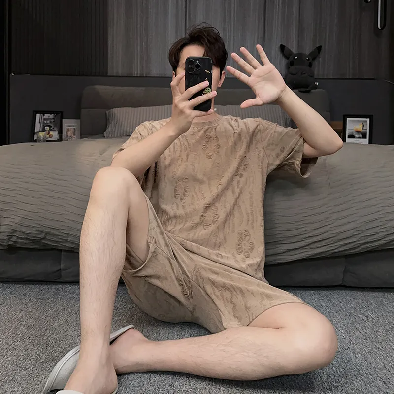 Good fortune Men Pajama Sets-1