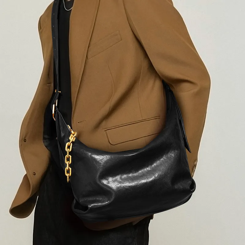 BVP Cow Leather Shoulder Bag Unisex Multicolor-20
