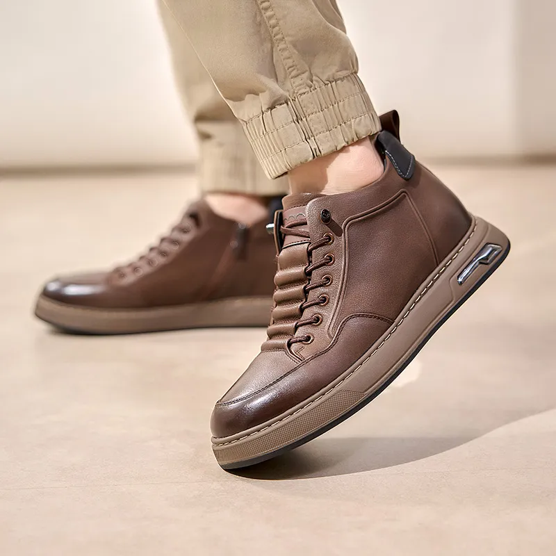 GOG Abrasion Resistant Lightweight Thermal Mid Top Casual Shoes Men's-18