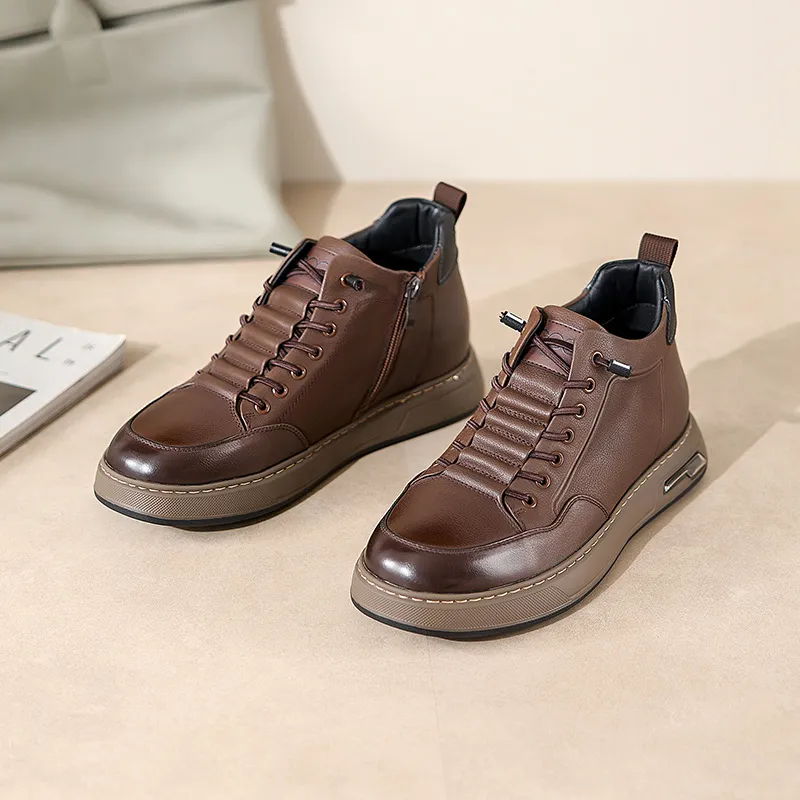 GOG Abrasion Resistant Lightweight Thermal Mid Top Casual Shoes Men's-15