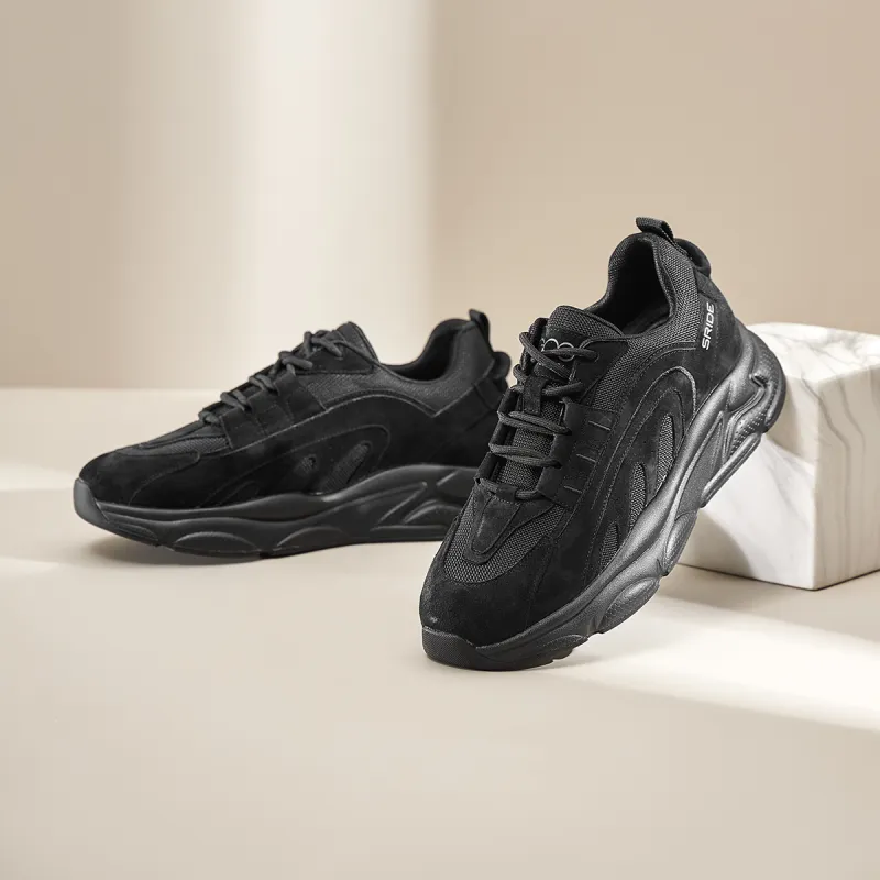 GOG Low Top Chunky Sneakers Men's Black-5