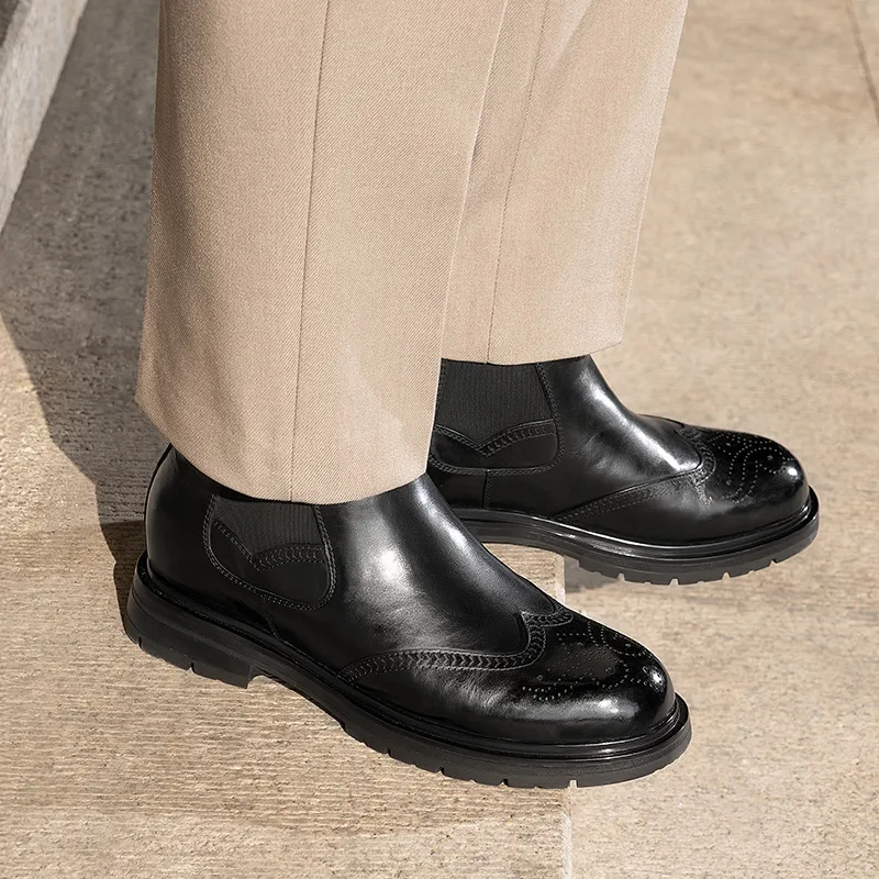 GOG Chelsea Boots Men Black-5