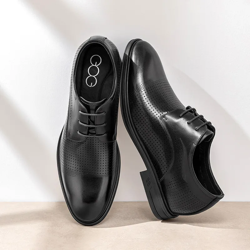 GOG Summer Breathable Dress Shoes Men's-2