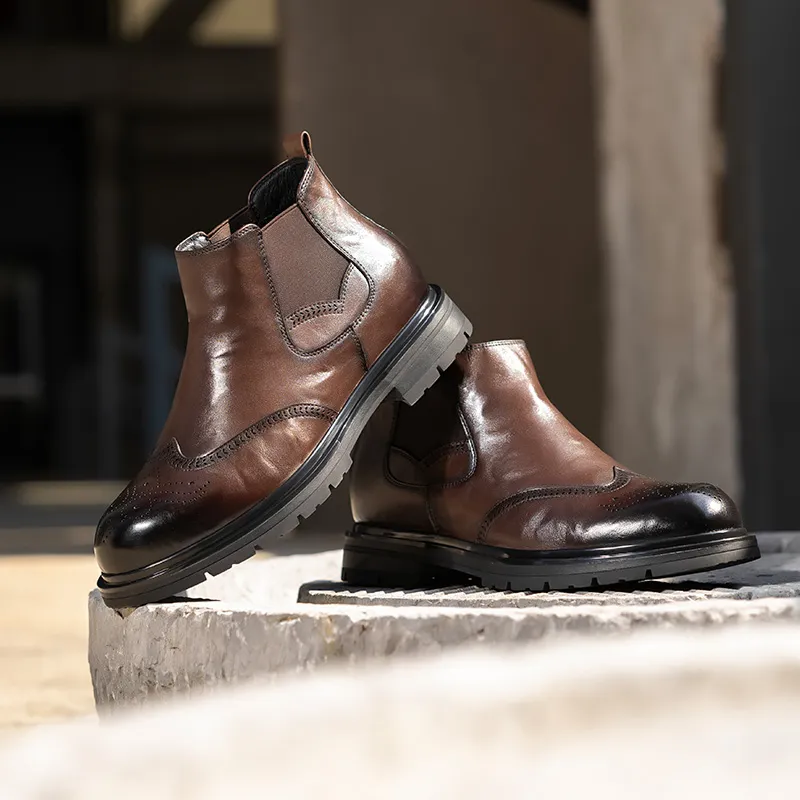 GOG Chelsea Boots Men Black-8