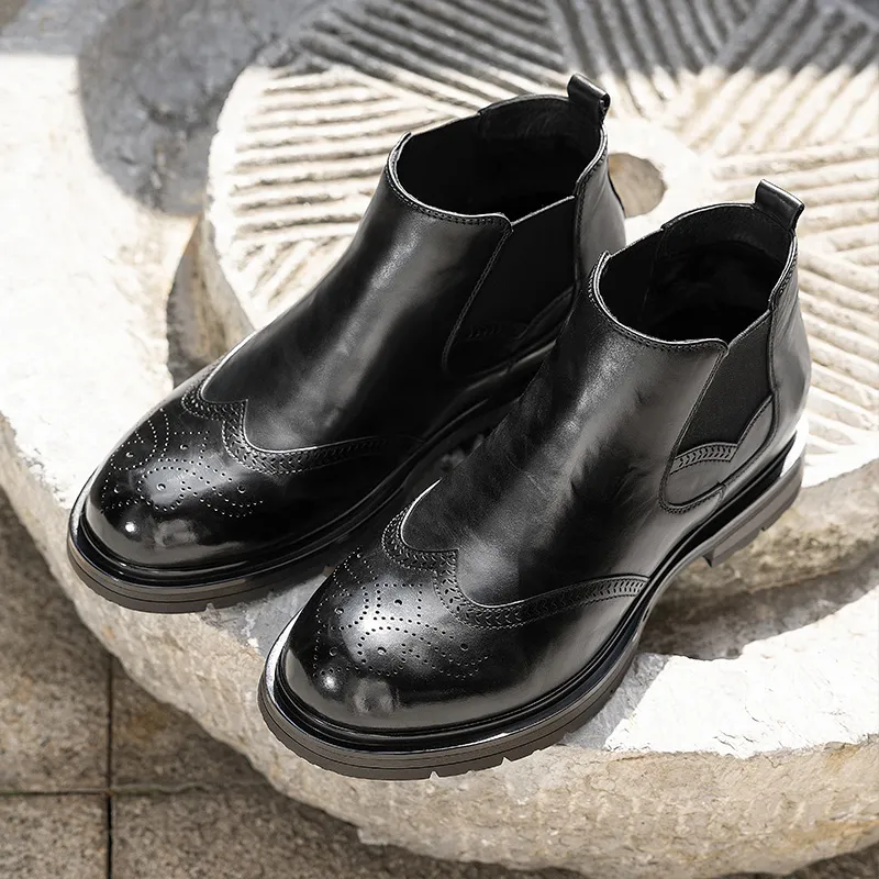 GOG Chelsea Boots Men Black-1