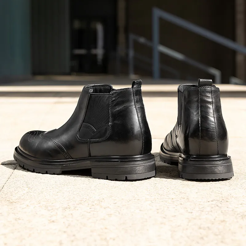 GOG Chelsea Boots Men Black-4