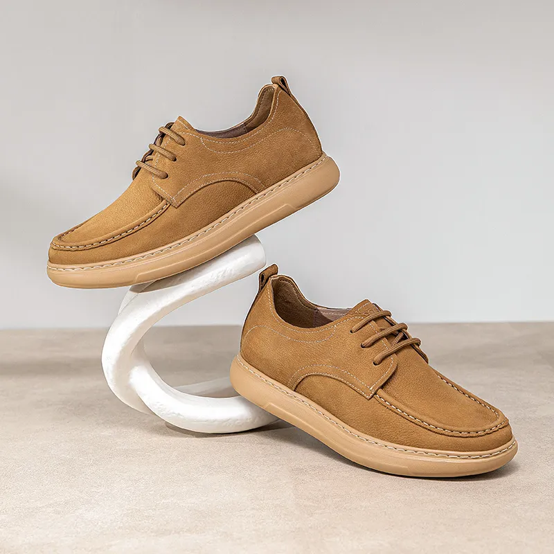 GOG Men's Casual Shoes Men Low Top Brown-9