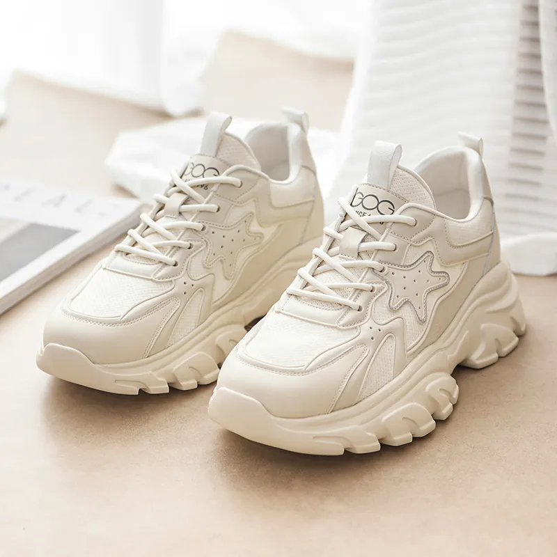 GOG Breathable And Lightweight Low Top Chunky Sneakers Women's-1