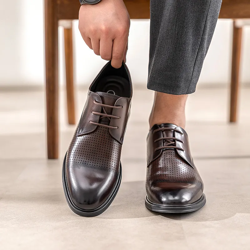 GOG Summer Breathable Dress Shoes Men's-7