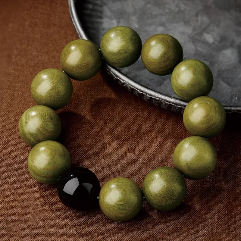 SGE Green Sandalwood Bracelets Men's-6