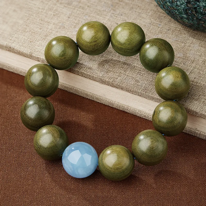 SGE Green Sandalwood Bracelets Men's-2