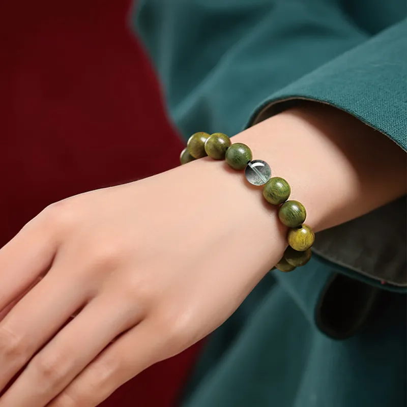 SGE Green Sandalwood Bracelets Unisex-3
