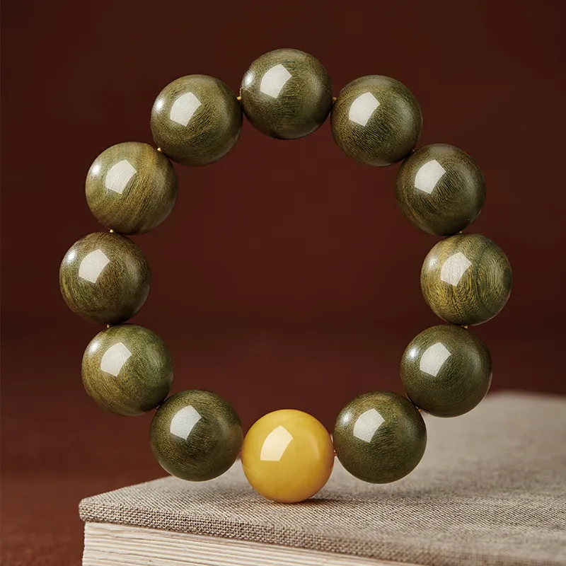 SGE Green Sandalwood Bracelets Men's-4