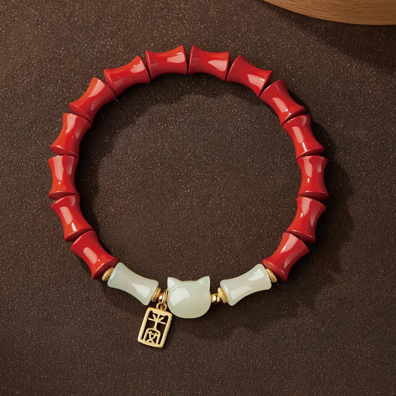 SGE Hetian Jade Bracelets Pale Greenish White Jade Women's-5