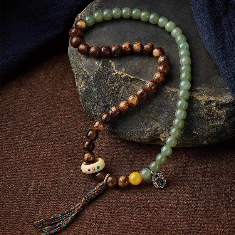 SGE Star Moon Bodhi Seeds Bracelets Unisex-4