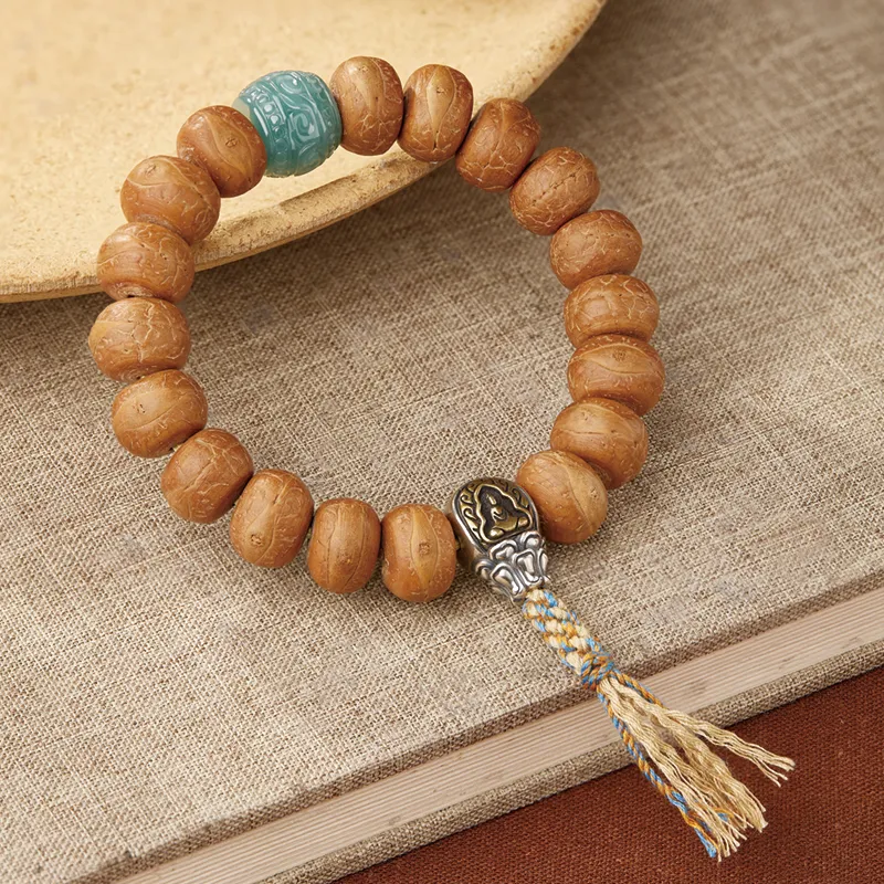 SGE Phoenix Eye Bodhi Seeds Bracelets Men's-1