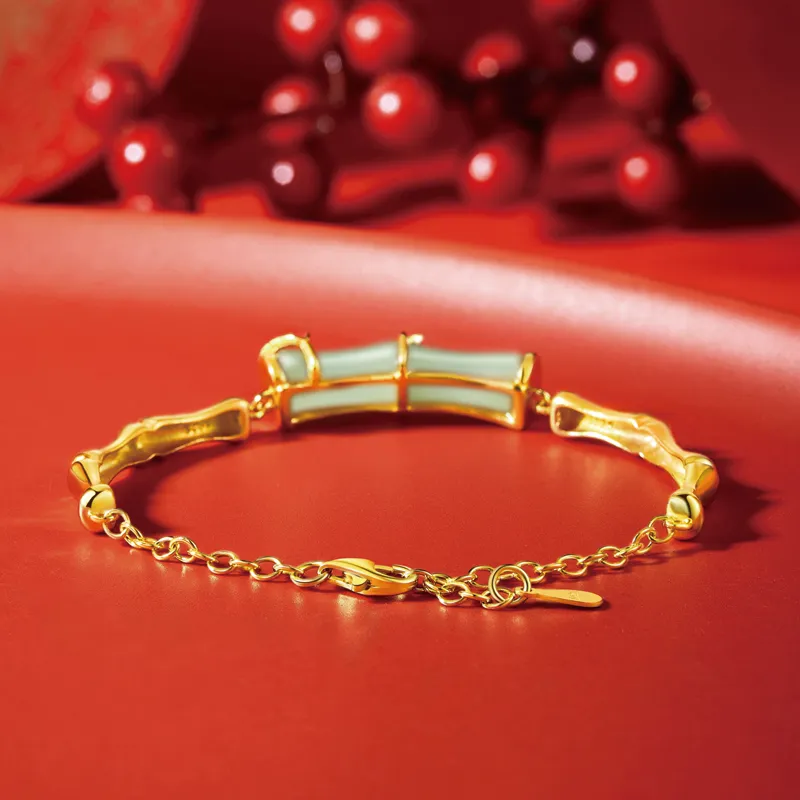 SGE Hetian Jade Bracelets Women's Pale Greenish White Jade-5