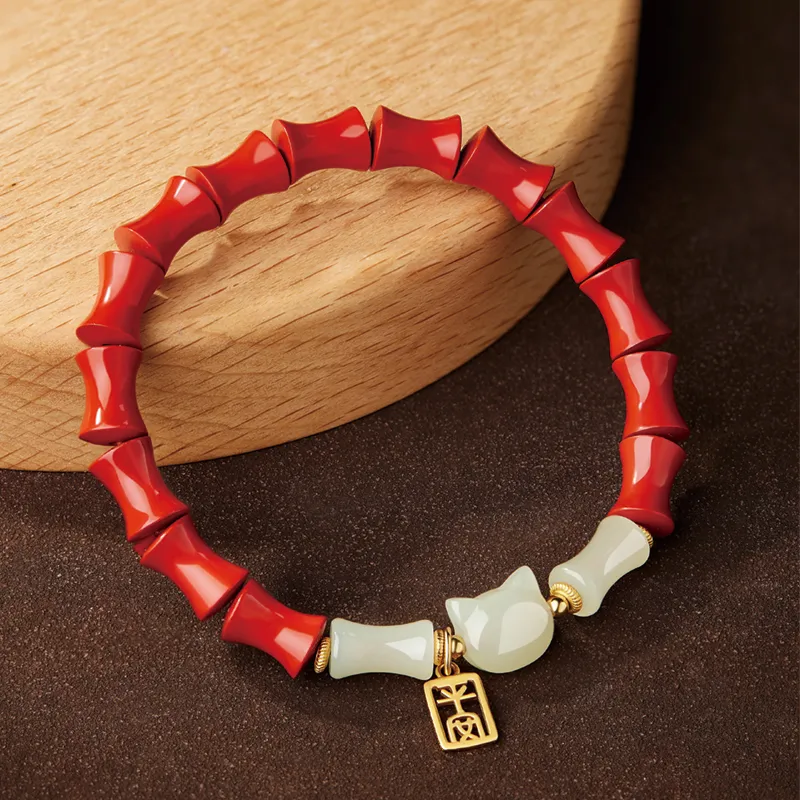 SGE Hetian Jade Bracelets Pale Greenish White Jade Women's-2