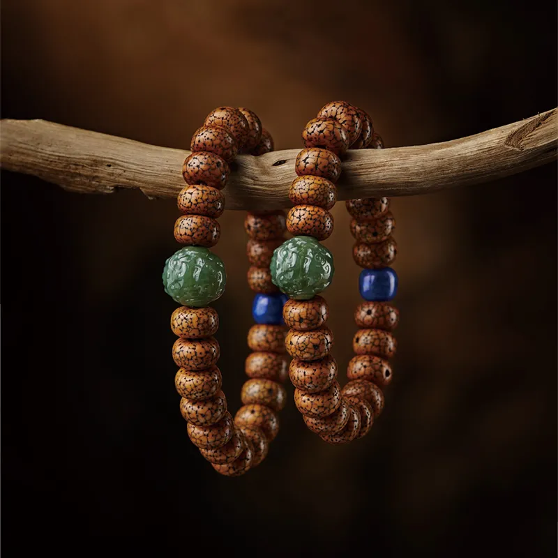 SGE Star Moon Bodhi Seeds Bracelets Unisex-4