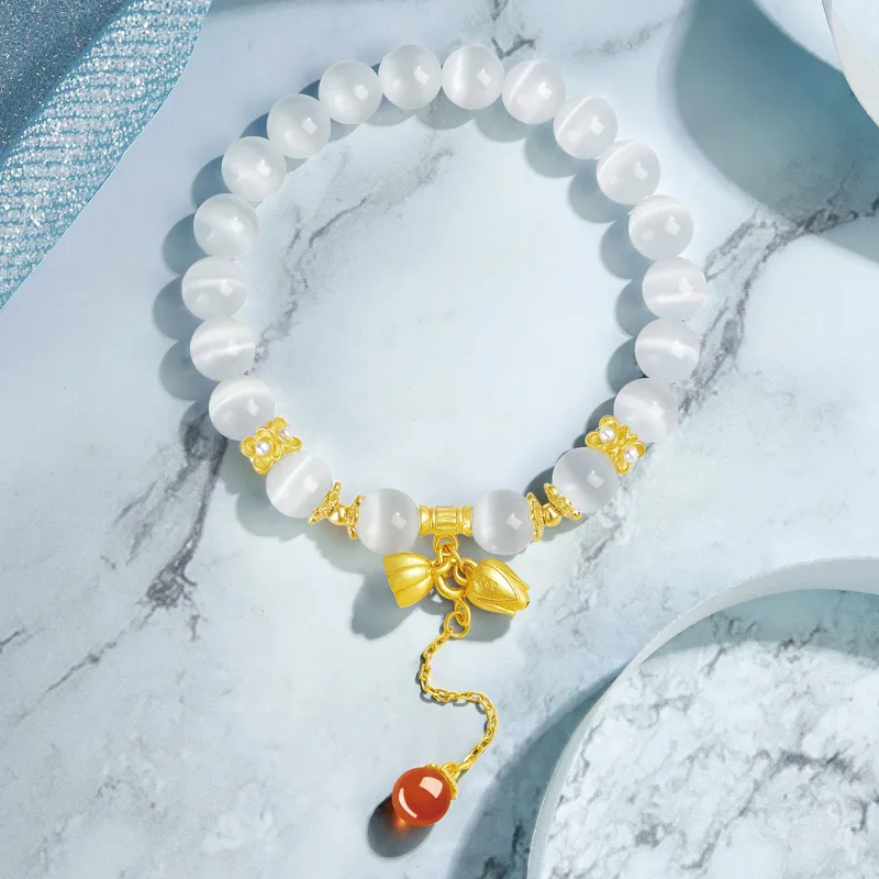 SGE Cat's Eye Stone Bracelets Women's-4