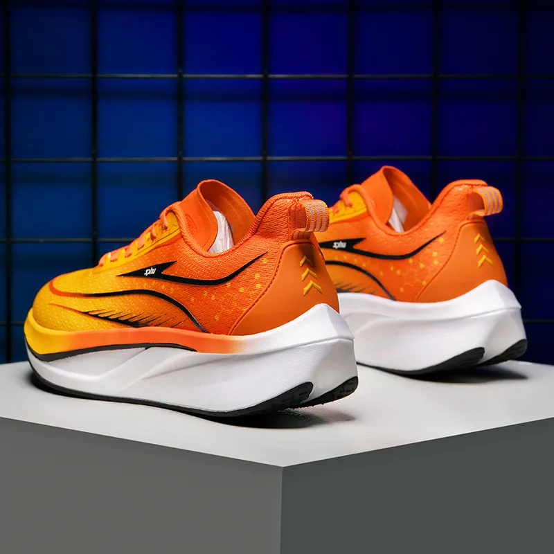 Ncmt Slip Resistant, Abrasion Resistant, Breathable Low Top Carbon Plate Running Shoes Unisex-4