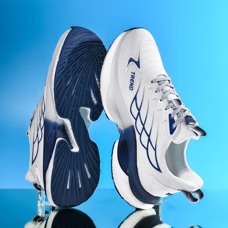 Ncmt Cushioning, Slip Resistant, Abrasion Resistant, Breathable, Support Low Top Running Shoes Unisex-9