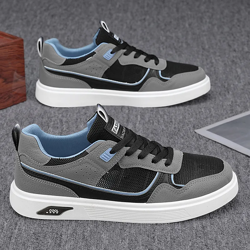 Ncmt Slip Resistant And Breathable Low Top Running Shoes Men's-7