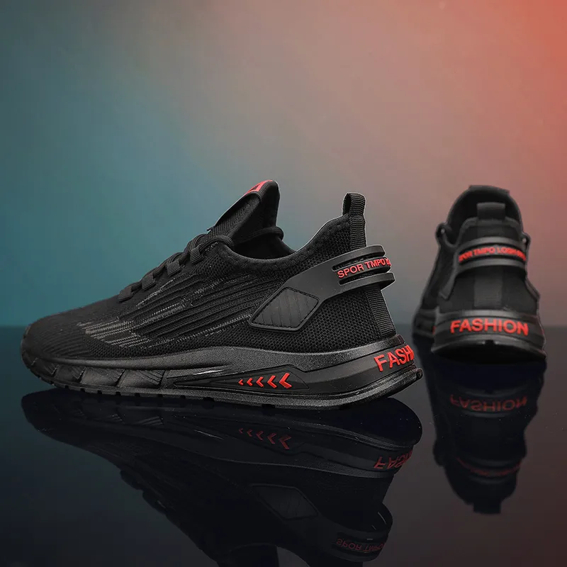 Ncmt Cushioning, Abrasion Resistant, Breathable, Quick Dry, Balanced, Lightweight Low Top Running Shoes Men's-6