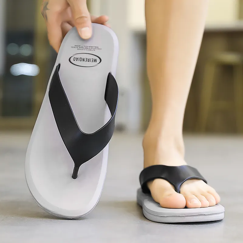 Ncmt Odor Resistant Abrasion Resistant Slip Resistant Quick Dry Flip Flops Men's-18