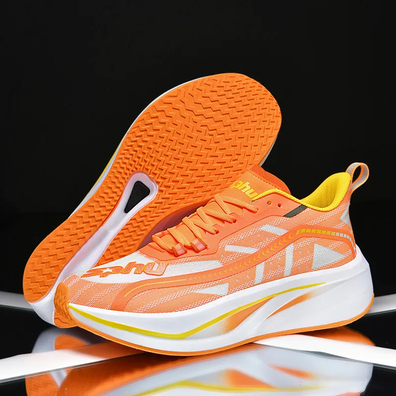 Ncmt Running Shoes Men Low Top Glacier Blue/Electric Orange-8