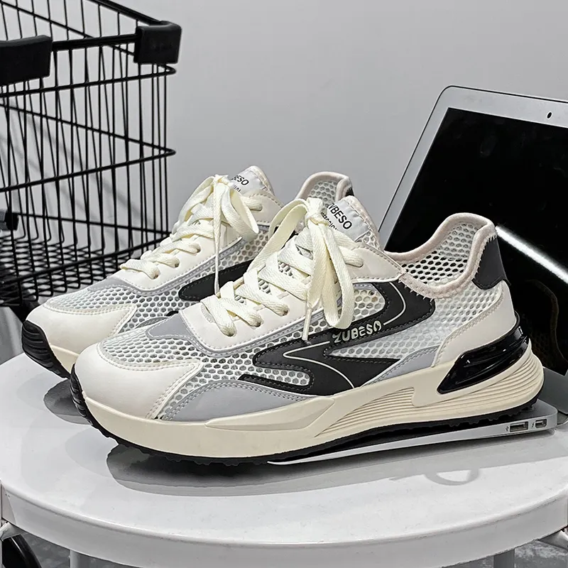 Ncmt Slip Resistant, Abrasion Resistant, Breathable Low Top Running Shoes Men's-4