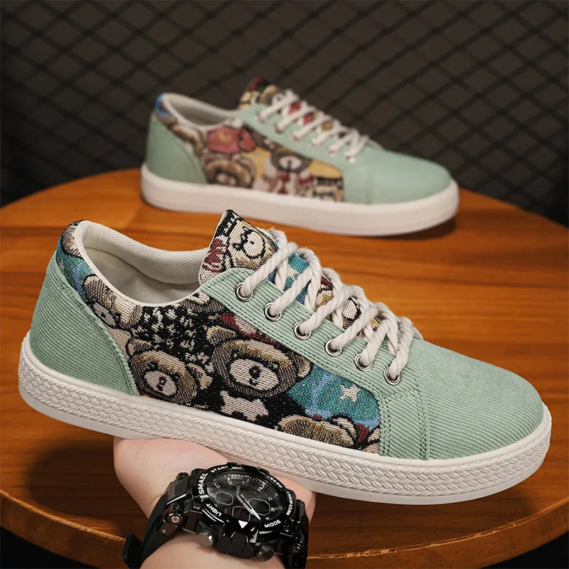 Ncmt Slip Resistant, Abrasion Resistant, Lightweight, Supportive, Moisture Wicking Low Top Skateboard Shoes Unisex-13