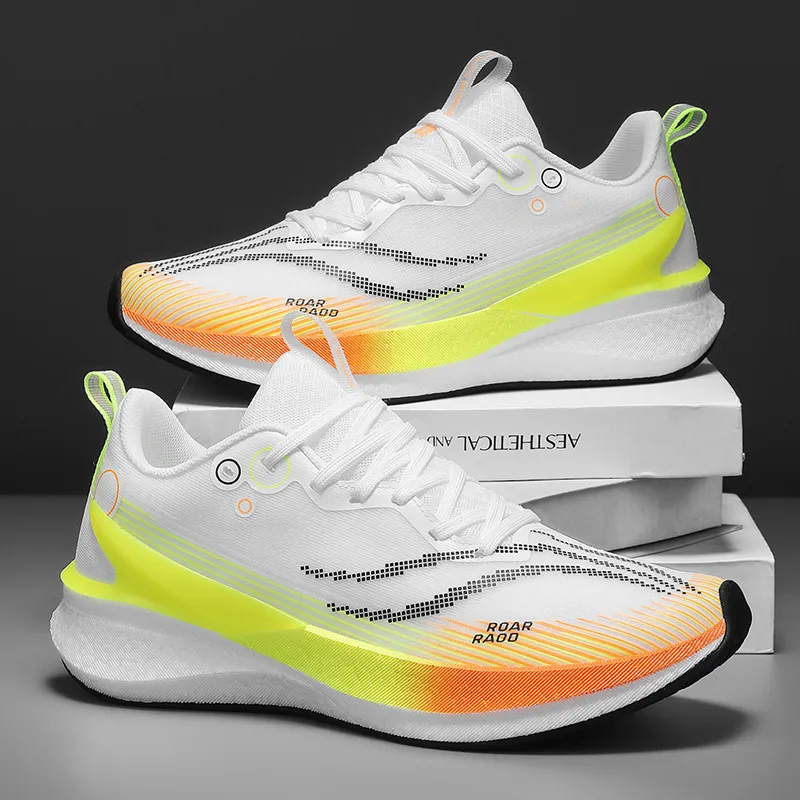 Ncmt Shock Absorbers Slip Resistant, Abrasion Resistant, Breathable Low Top Running Shoes Unisex-11