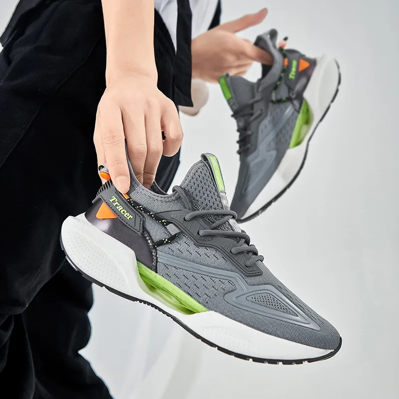 Ncmt Slip Resistant, Abrasion Resistant, Breathable, Supportive, Rebound Low Top Running Shoes Unisex-9