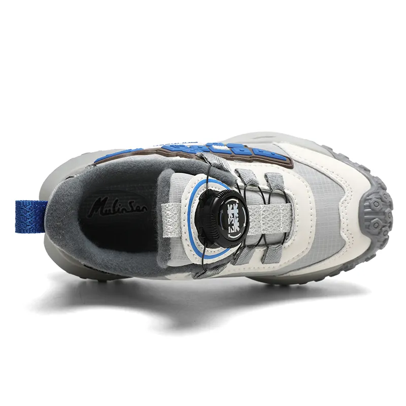 Mulinsen Slip Resistant Cushioning Abrasion Resistant Thermal Low Top Kids' Running Shoes Kids'-3