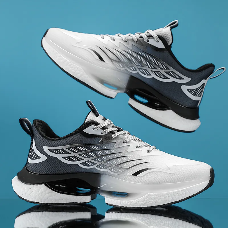 Ncmt Cushioning, Slip Resistant, Abrasion Resistant, Breathable, Support, Rebound Running Shoes Men's-9