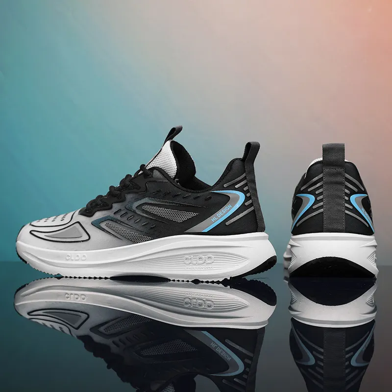 Ncmt Slip Resistant, Abrasion Resistant, Breathable, Lightweight, Rebound Low Top Running Shoes Men's-14