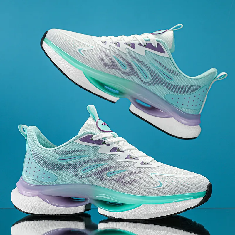Ncmt Slip Resistant, Abrasion Resistant, Breathable, Supportive, Rebound Low Top Running Shoes Unisex-2