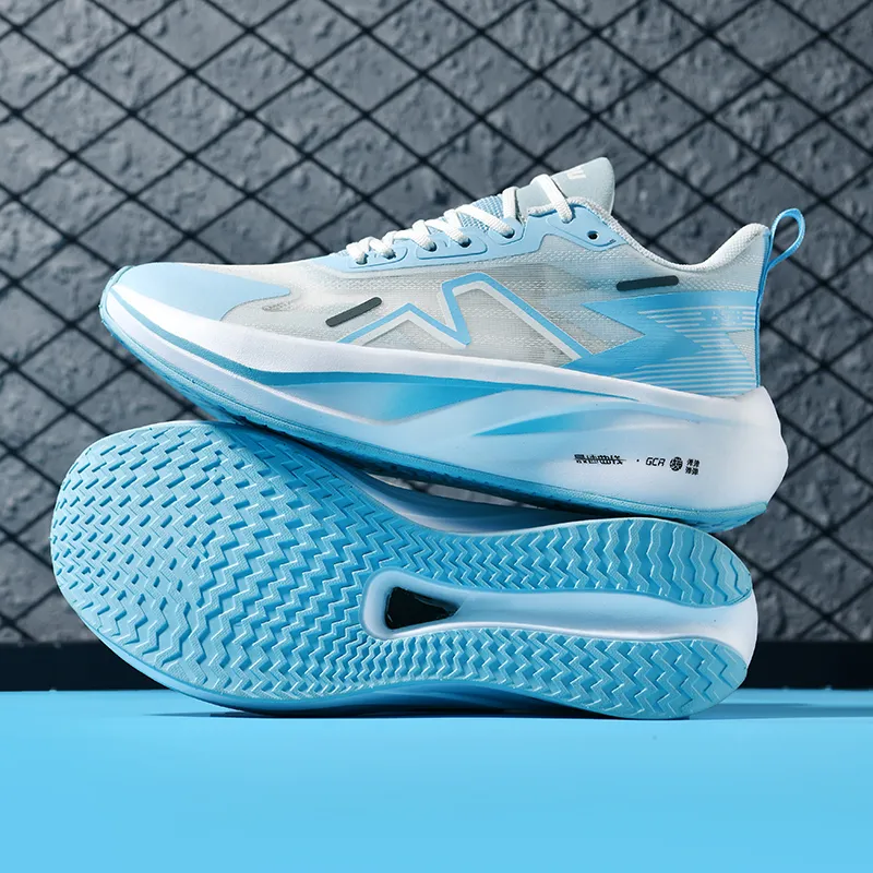 Ncmt Slip Resistant, Abrasion Resistant, Breathable Low Top Running Shoes Men's-9