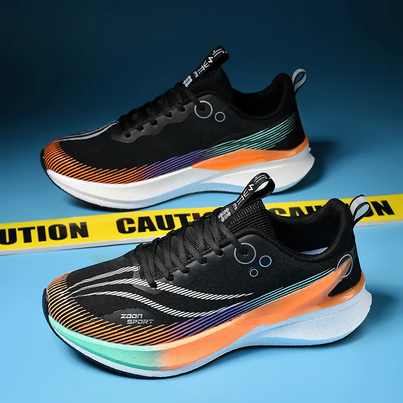 Ncmt Slip Resistant, Abrasion Resistant, Breathable Low Top Running Shoes Men's-33