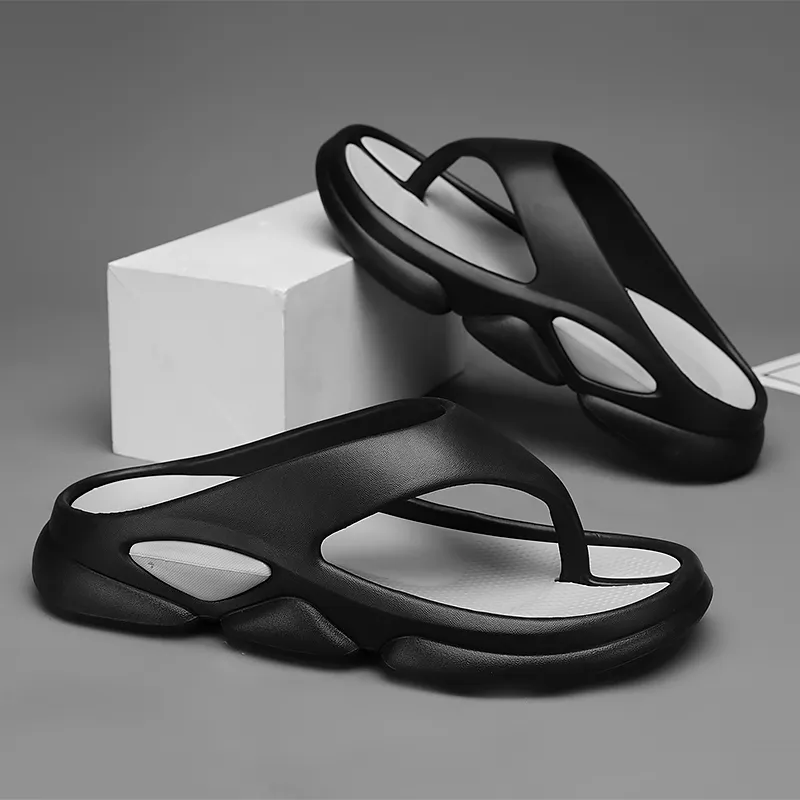 Ncmt Odor Resistant Abrasion Resistant Slip Resistant Quick Dry Flip Flops Men's-1