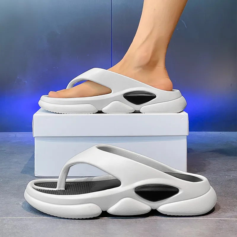 Ncmt Odor Resistant Abrasion Resistant Slip Resistant Quick Dry Flip Flops Men's-14
