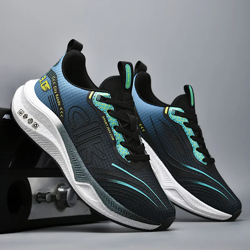 Ncmt Slip Resistant, Abrasion Resistant, Breathable Low Top Running Shoes Unisex-13