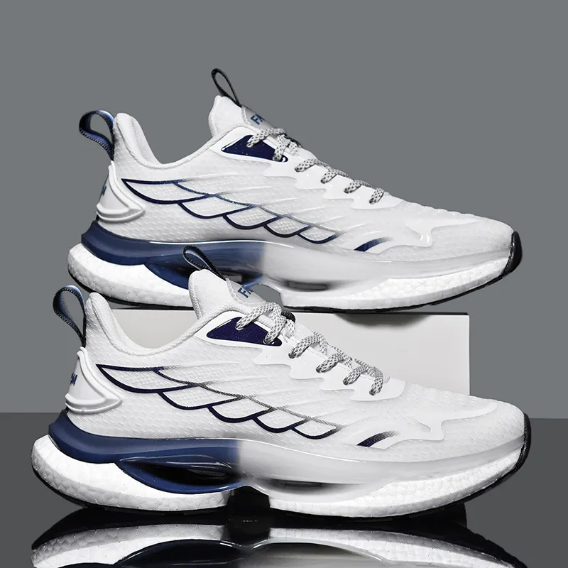 Ncmt Cushioning, Slip Resistant, Abrasion Resistant, Breathable, Support Low Top Running Shoes Unisex-9