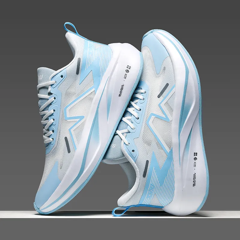 Ncmt Slip Resistant, Abrasion Resistant, Breathable Low Top Running Shoes Men's-7
