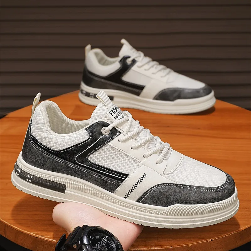 Ncmt Slip Resistant, Abrasion Resistant, Lightweight, Supportive, Moisture Wicking Low Top Skateboard Shoes Unisex-8