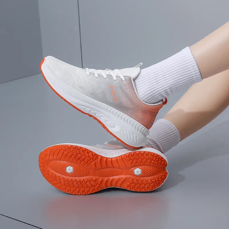 Ncmt Cushioning, Slip Resistant, Abrasion Resistant, Breathable, Rebound Low Top Running Shoes Unisex-4