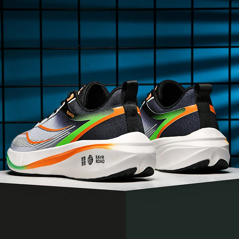 Ncmt Shock Absorbing, Non Slip, Wear Resistant, Breathable And Lightweight Low Top Running Shoes Unisex-26