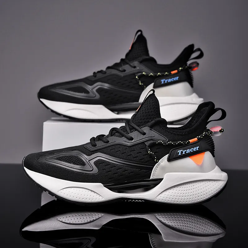 Ncmt Slip Resistant, Abrasion Resistant, Breathable, Supportive, Rebound Low Top Running Shoes Unisex-13